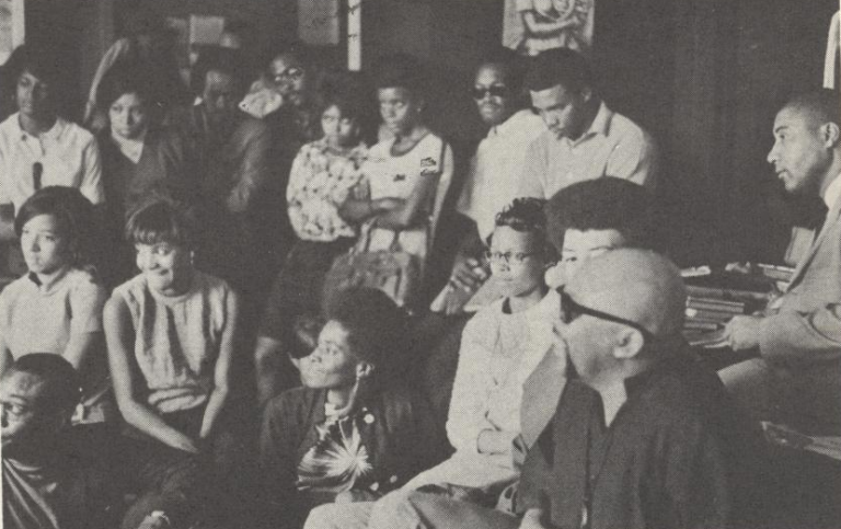 Pitt students including Fracine Outen (later Greer) metting with Mialona Keranga.png